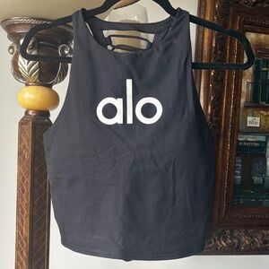Alo tank top with detailed back
